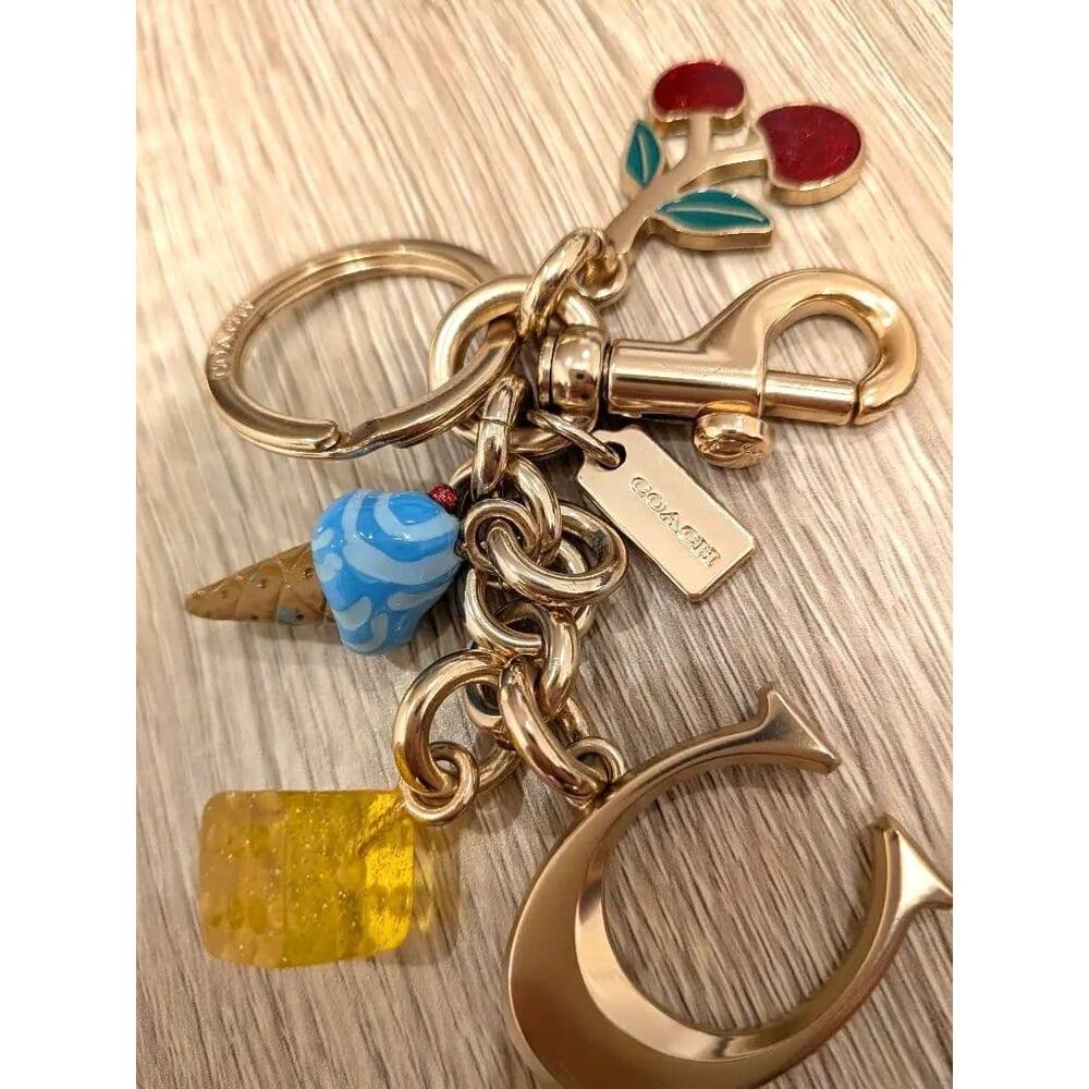 Coach Multi Charm Key Chain - Picture 3 of 4